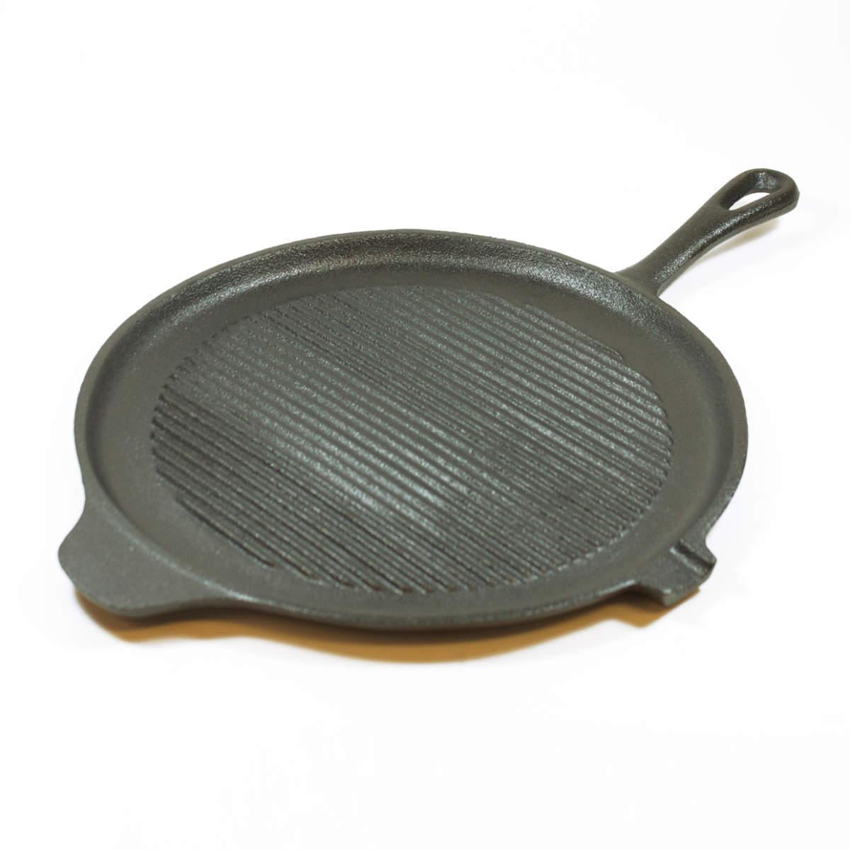 CAST IRON ROUND GRILL - Dutch Country General Store