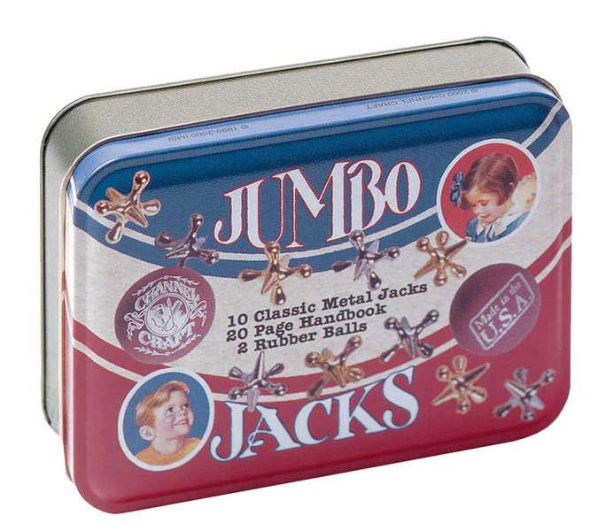 Jumbo Jacks In A Classic Toy Tin - Dutch Country General Store