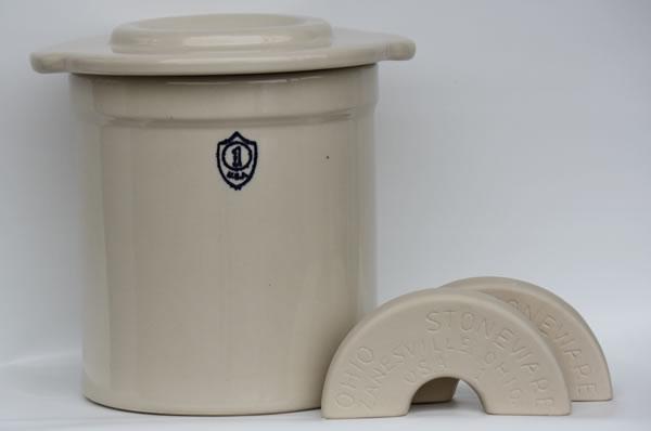 Ohio Stoneware 1 Gallon Preserving Crock